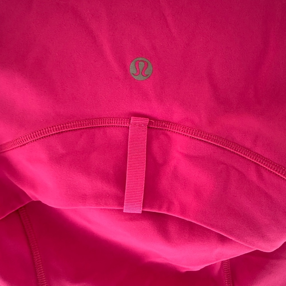 Lululemon Athletica Vibrant Pink Cropped Jacket - Picture 4 of 6